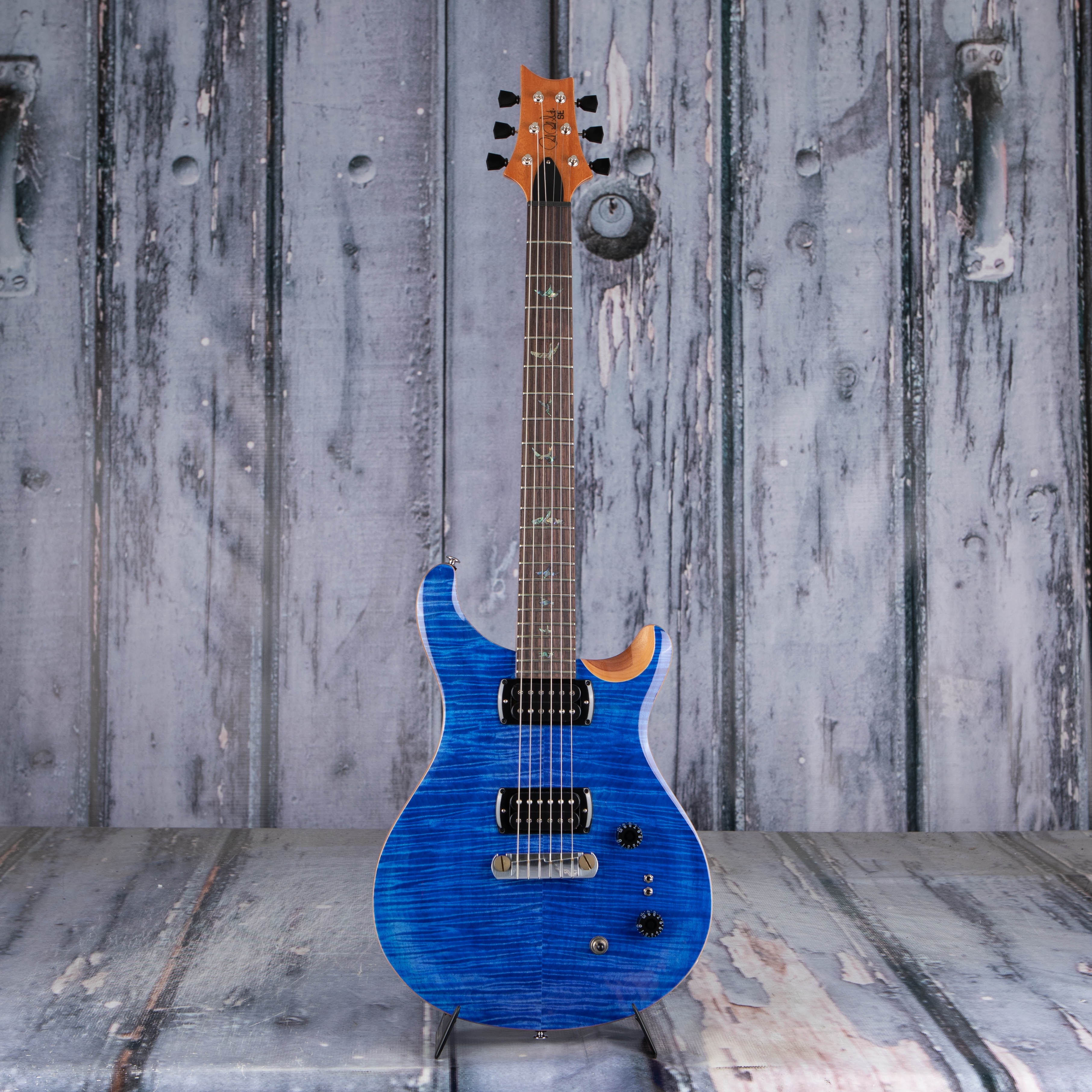 Paul Reed Smith SE Paul's Guitar Electric Guitar, Faded Blue, front