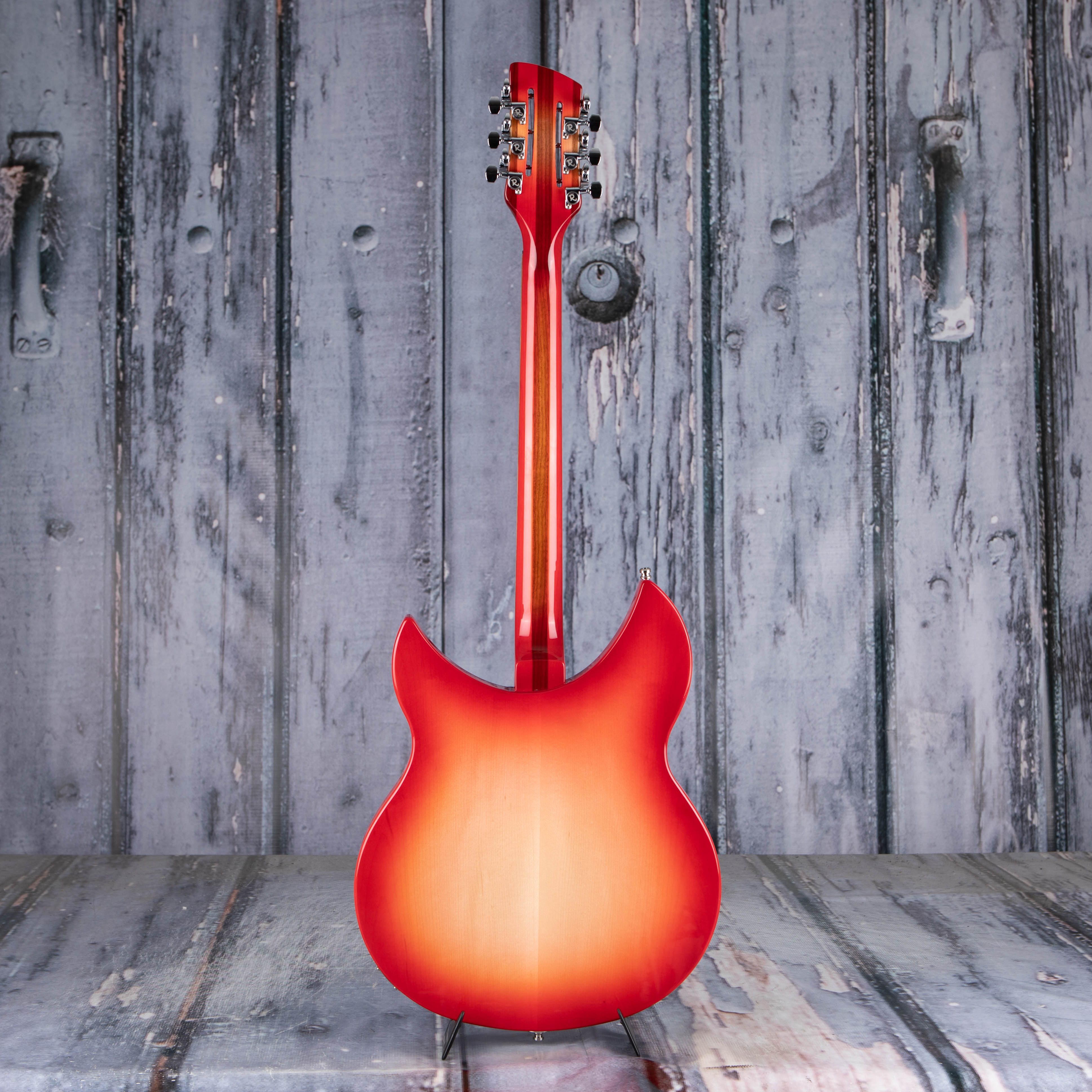 Rickenbacker 330/12FG Thinline Semi-Hollowbody Guitar, Fireglo, back