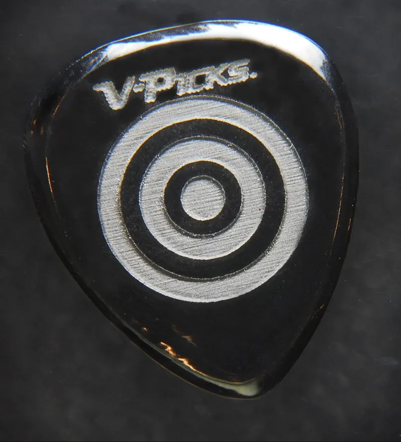 Used V-Picks Bullseye, Smoky