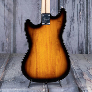Squier Sonic Mustang Electric Guitar, 2-Color Sunburst, back closeup