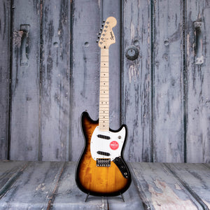 Squier Sonic Mustang Electric Guitar, 2-Color Sunburst, front