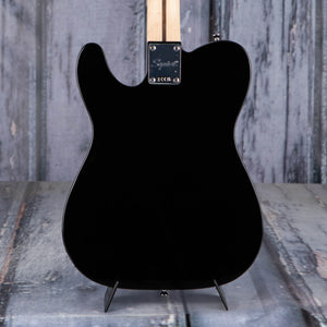 Squier Sonic Telecaster Electric Guitar, Black, back closeup