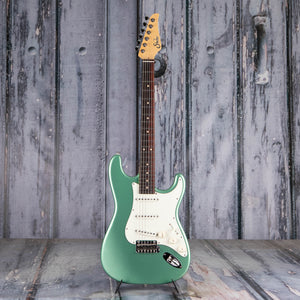 Suhr Classic S Electric Guitar, SSS, Cactus Green Metallic, front