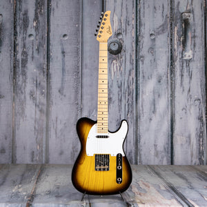 Suhr Classic T Electric Guitar, 2 Tone Tobacco Burst, front