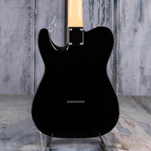Suhr Classic T Electric Guitar, Black, back closeup