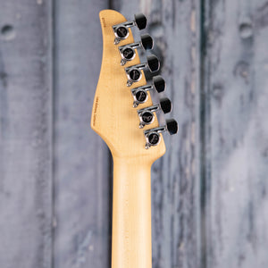 Suhr Classic T Electric Guitar, Black, back headstock