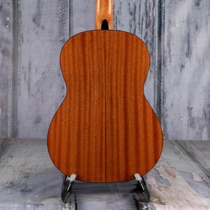 Takamine GC1 Classical Guitar, Natural, back closeup