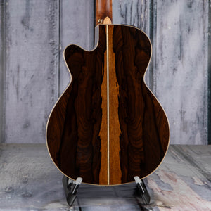 Takamine GN90EC-ZC NEX Acoustic/Electric Guitar, Natural, back closeup