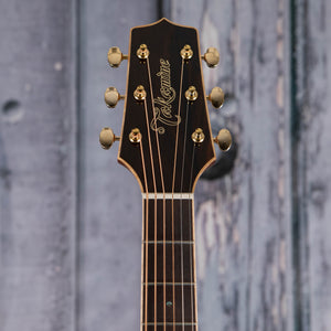 Takamine GN90EC-ZC NEX Acoustic/Electric Guitar, Natural, front headstock