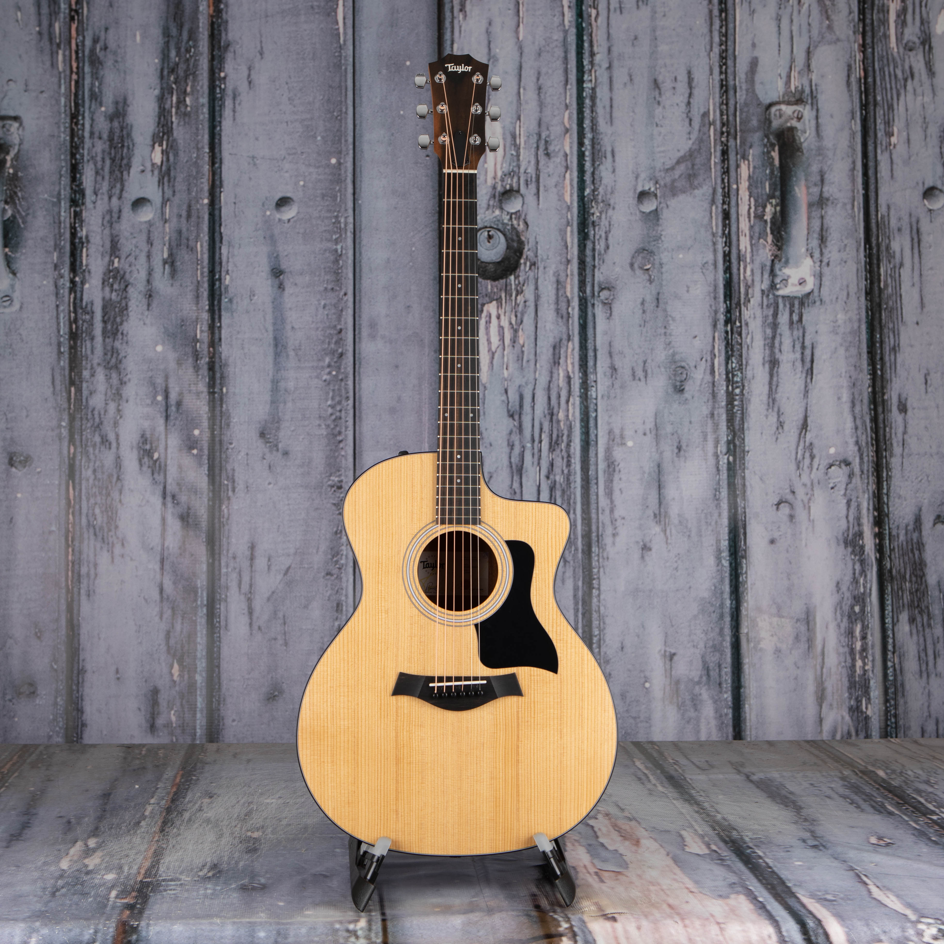 Taylor 114ce Acoustic Electric Guitar, Natural, front