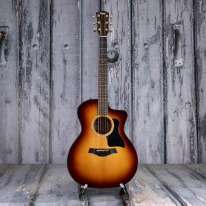 Taylor 214ce-K SB Plus Acoustic/Electric Guitar, Shaded Edgeburst, front