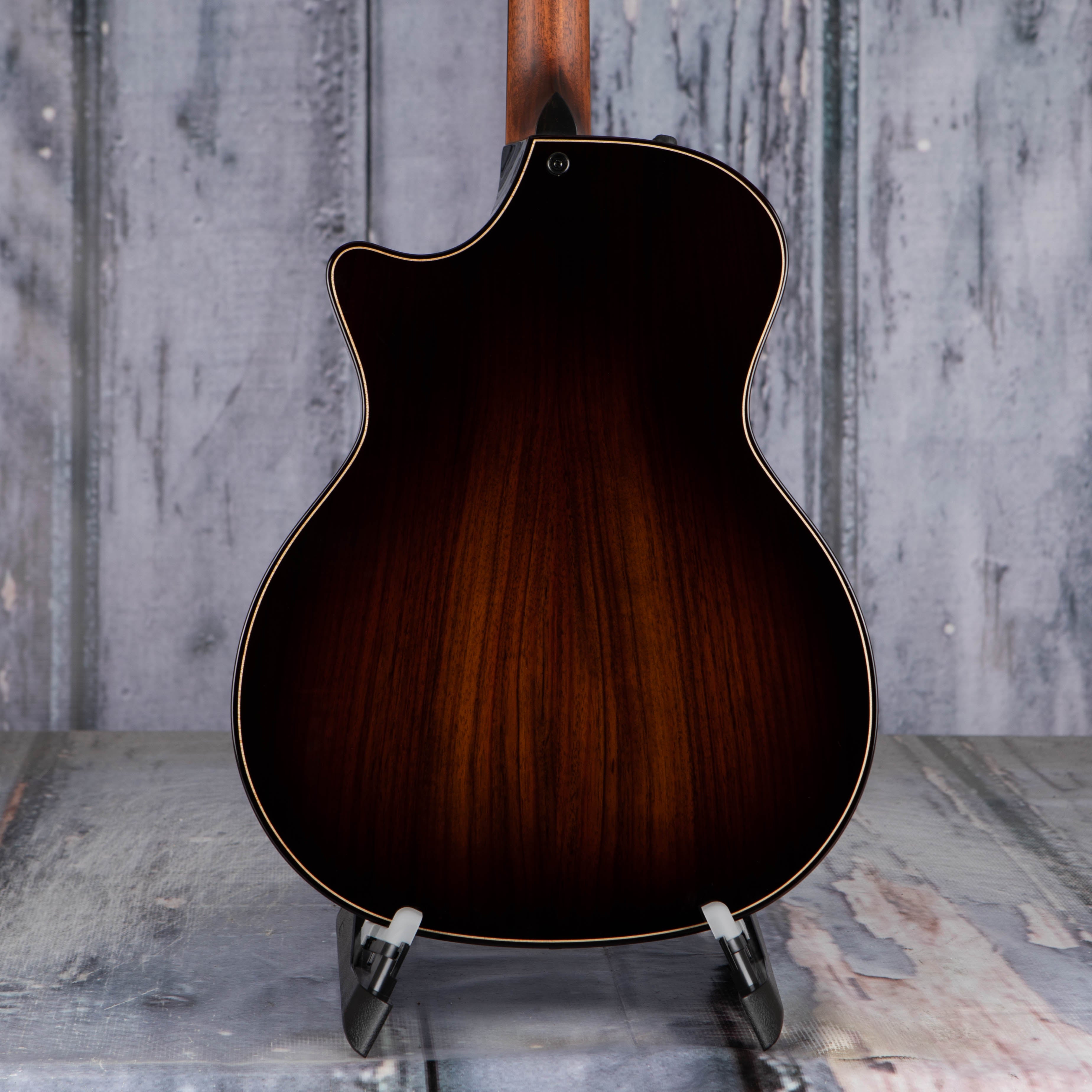 Taylor 50th Anniversary Builder's Edition 814ce LTD Acoustic/Electric Guitar, Kona Edgeburst, back closeup