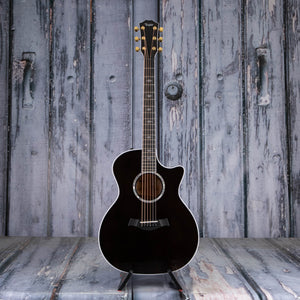 Taylor 614ce Special Edition Acoustic/Electric Guitar, Gaslamp Black, front