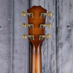Taylor Builder's Edition 614ce Acoustic/Electric Guitar, Wild Honey Burst, back headstock