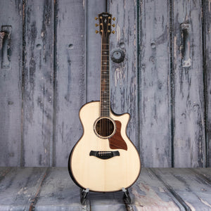 Taylor Builder's Edition 814ce Acoustic/Electric Guitar, Natural, front