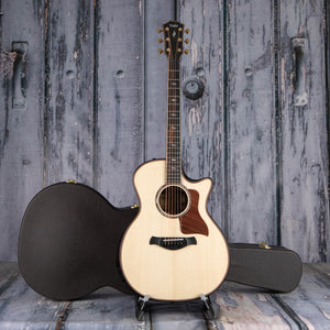 Taylor Builder's Edition 814ce Acoustic/Electric Guitar, Natural, case