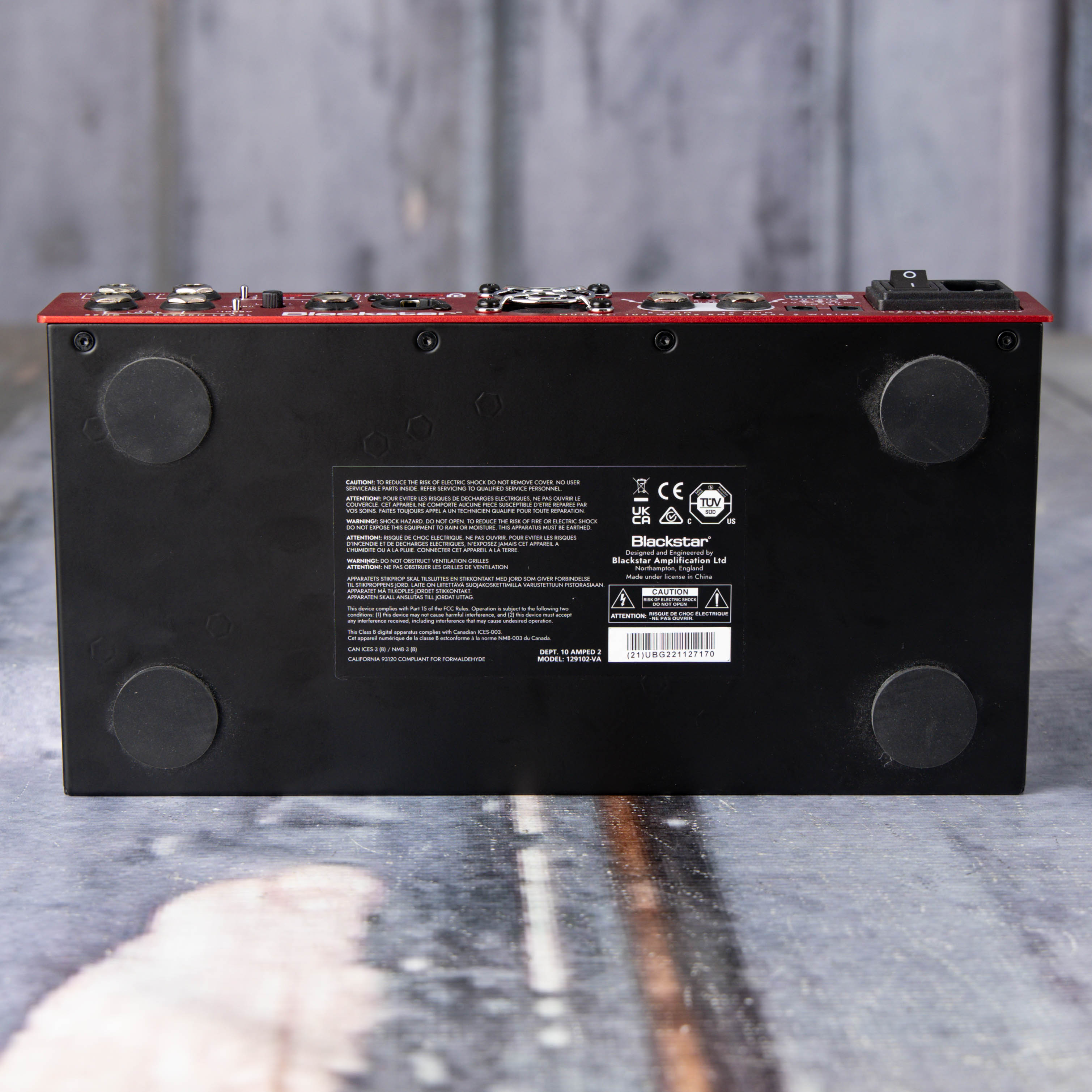 Used Blackstar AMPED 2 Multi-Effects Pedal, back