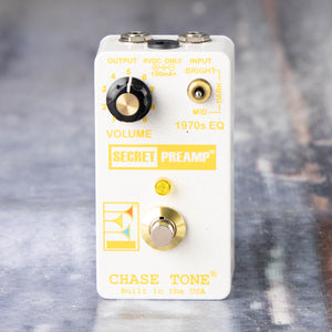 Used Chase Tone Secret Preamp Effects Pedal, front