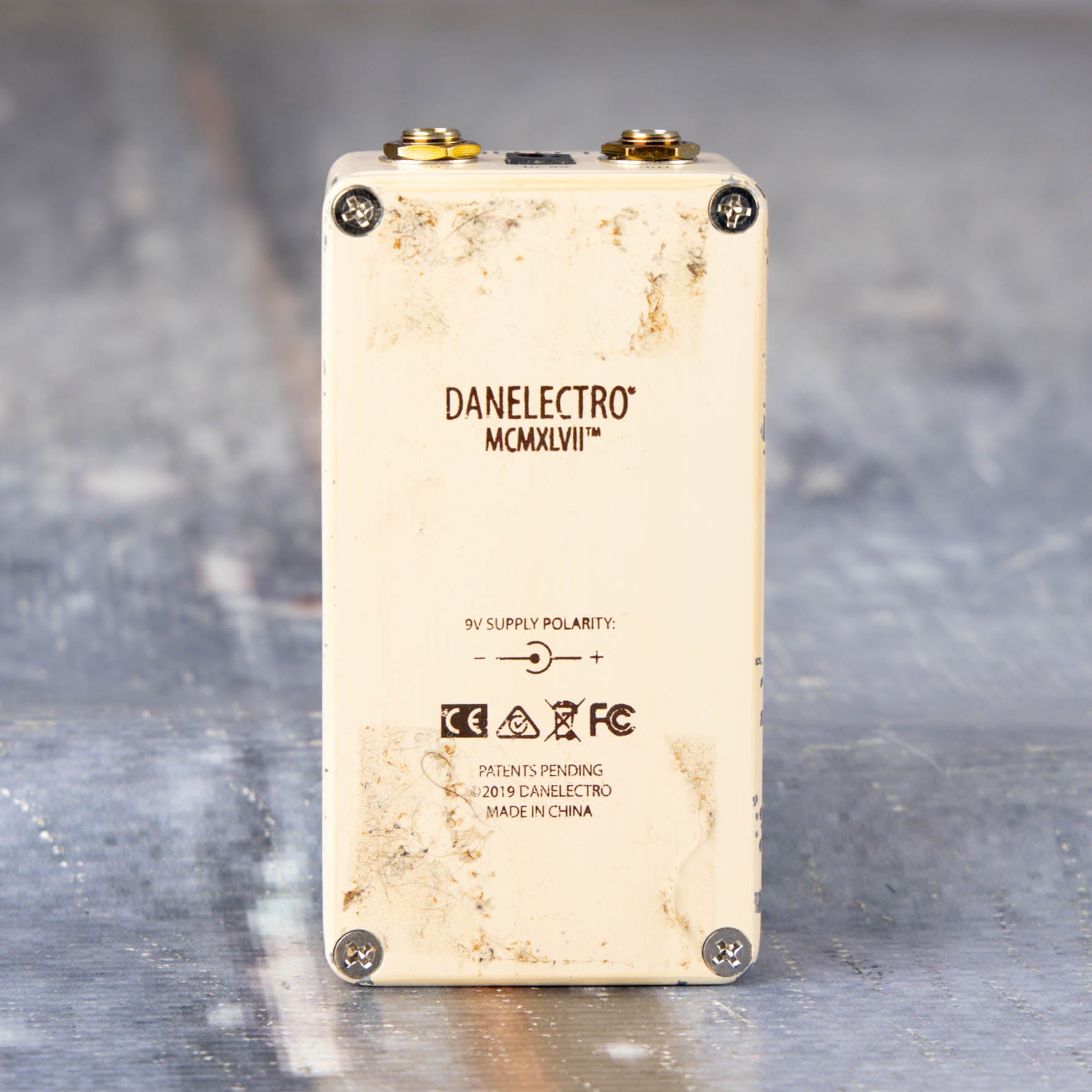 Used Danelectro The Breakdown Overdrive Effects Pedal, back