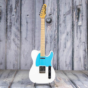 Used Dean NashVegas T-Style Electric Guitar, White, front