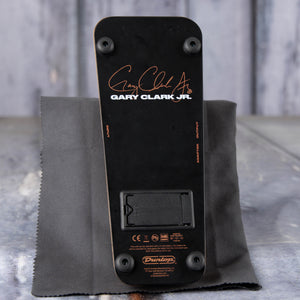 Used Dunlop Gary Clark Jr. Cry Baby Wah Effects Pedal, back