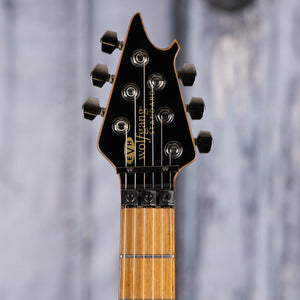 Used EVH Wolfgang Standard Electric Guitar, 2022, Gloss Black, front headstock