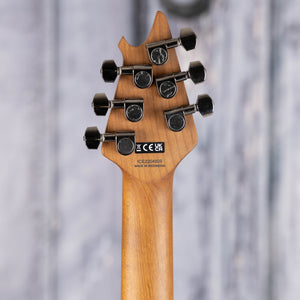 Used EVH Wolfgang Standard Electric Guitar, 2022, Gloss Black, back headstock