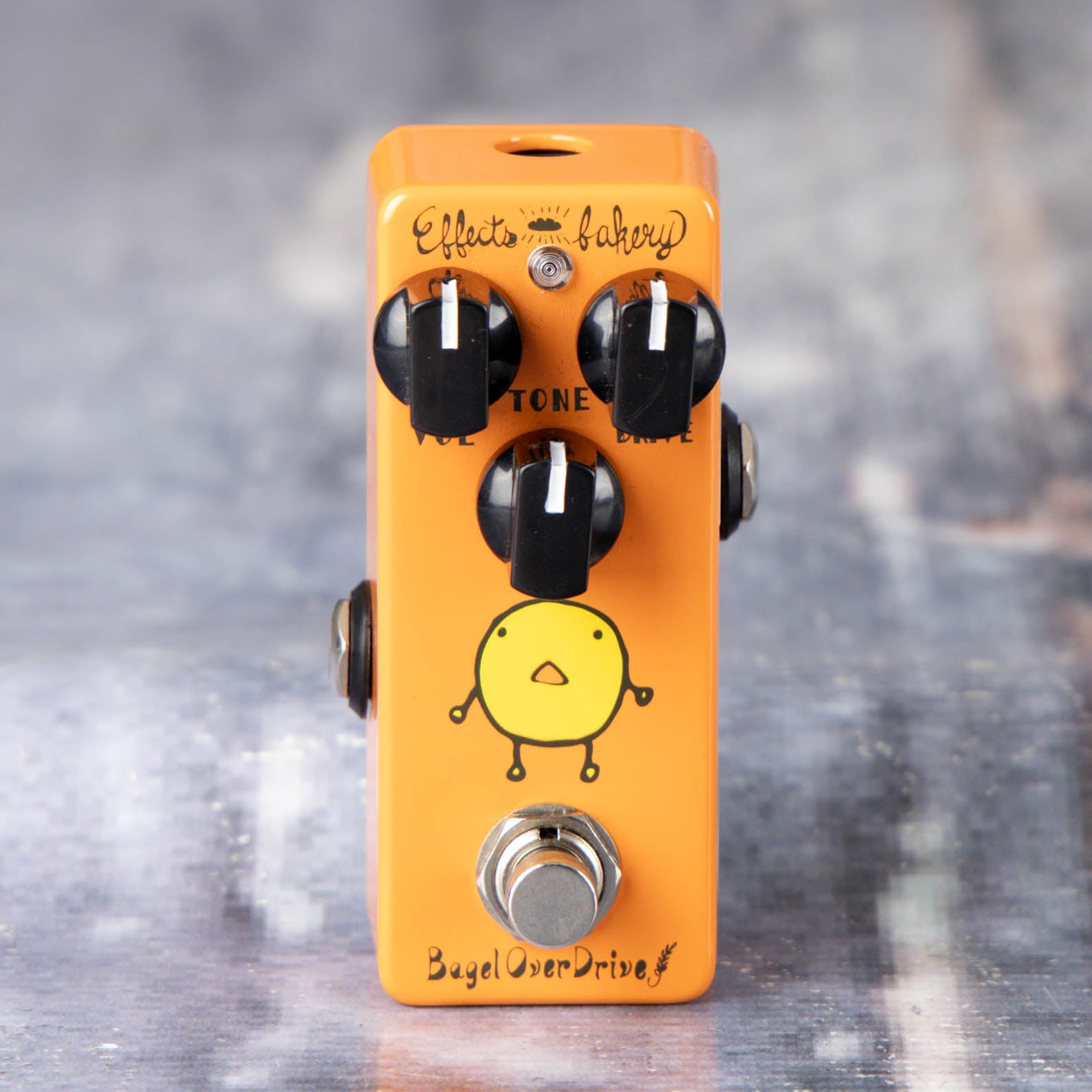 Used Effects Bakery Bagel Overdrive Effects Pedal, front