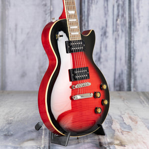 Used Epiphone Slash Les Paul Standard Electric Guitar, 2021, Vermillion, angle