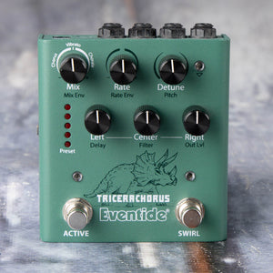 Used Eventide TriceraChorus Effects Pedal, front