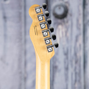 Used Fender American Elite Telecaster Electric Guitar, 2019, Butterscotch Blonde, back headstock