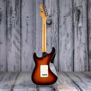 Used Fender American Standard Stratocaster Electric Guitar, 1996, 3-Color Sunburst, back