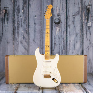 Used Fender American Vintage 1957 Commemorative Stratocaster Electric Guitar, 2007, White Blonde, case