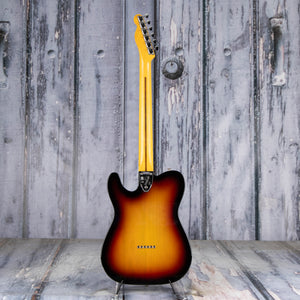 Used Fender American Vintage II 1972 Telecaster Thinline Semi-Hollowbody Guitar, 2022, 3-Tone Sunburst, back