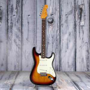 Used Fender Vintage Series 1962 Reissue Stratocaster Electric Guitar, 1988, 3-Color Sunburst, front