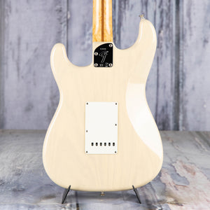 Used Fender Custom Shop American Custom Stratocaster NOS Electric Guitar, 2020, Vintage Blonde, back closeup