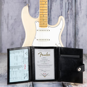 Used Fender Custom Shop American Custom Stratocaster NOS Electric Guitar, 2020, Vintage Blonde, coa