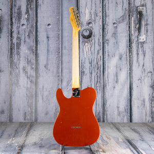 Used Fender Custom Shop Postmodern Telecaster Journeyman Relic Electric Guitar, 2024, Faded Aged Candy Tangerine, back