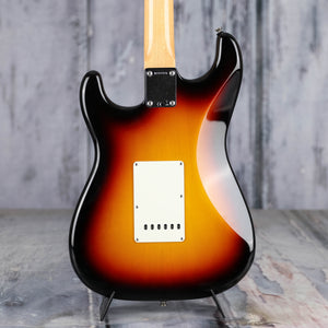 Used Fender Custom Shop Vintage Custom '62 Stratocaster Electric Guitar, 2019, 3-Color Sunburst, back closeup