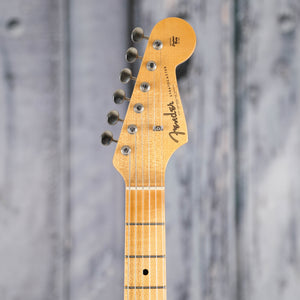 Used Fender Custom Shop Vintage Custom '62 Stratocaster Electric Guitar, 2019, 3-Color Sunburst, front headstock