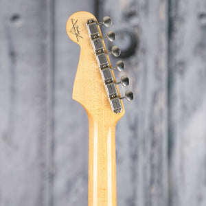 Used Fender Custom Shop Vintage Custom '62 Stratocaster Electric Guitar, 2019, 3-Color Sunburst, back headstock