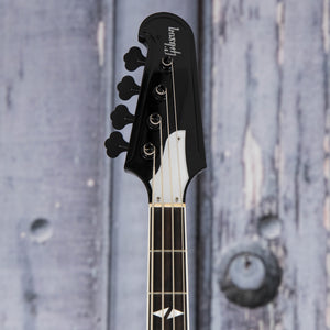 Used Gibson Gene Simmons G2 Thunderbird Electric Bass Guitar, 2022, Ebony, front headstock