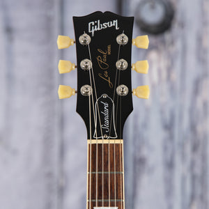 Used Gibson Les Paul 50s Standard Electric Guitar, 2022, Cherry Sunburst, front headstock