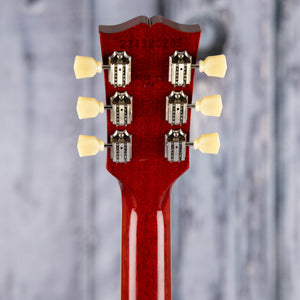 Used Gibson Les Paul 50s Standard Electric Guitar, 2022, Cherry Sunburst, back headstock