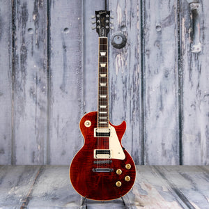 Used Gibson Les Paul Traditional PRO II Electric Guitar, 2013, Transparent Red, front