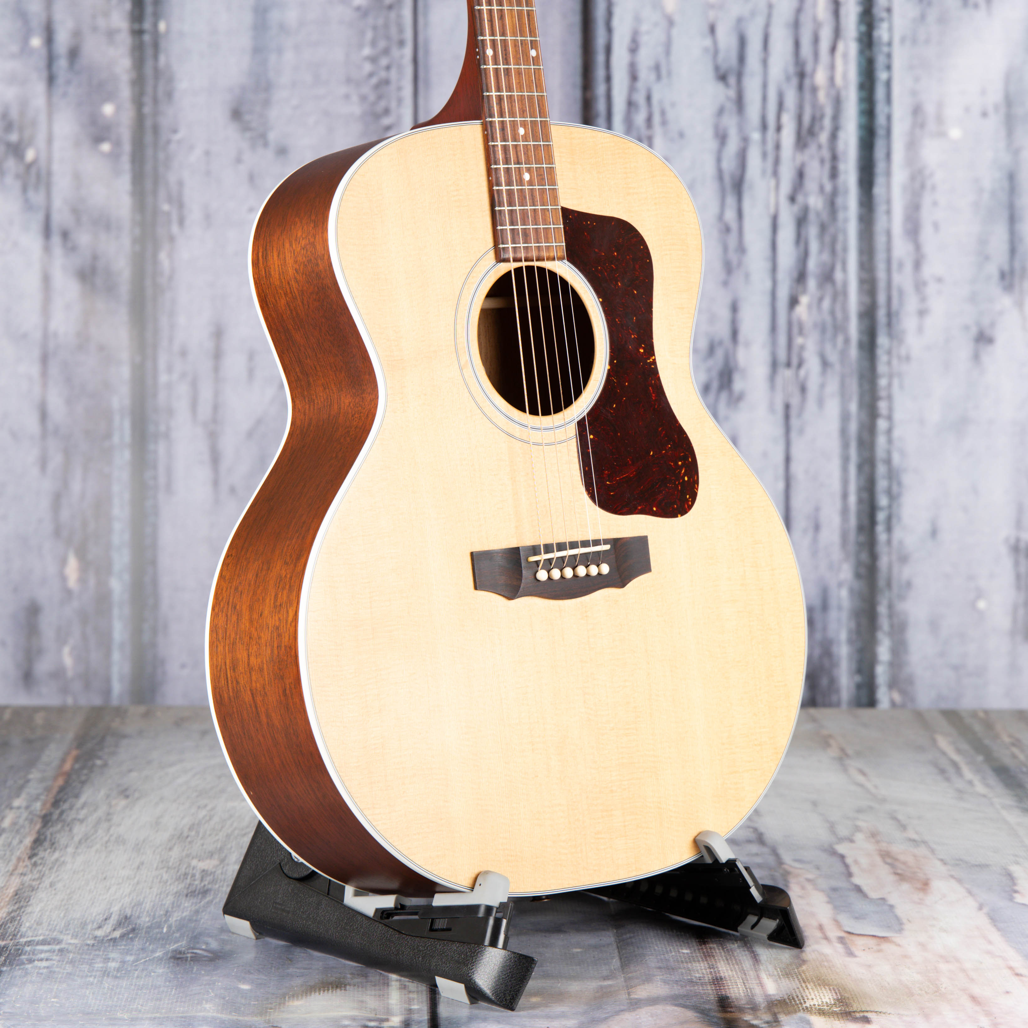 Used Guild F40 Standard Acoustic/Electric Guitar, 2023, Natural, angle