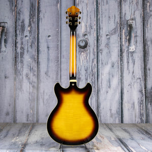Used Ibanez Artstar AS153 Semi-Hollowbody Guitar, Antique Yellow Sunburst, back