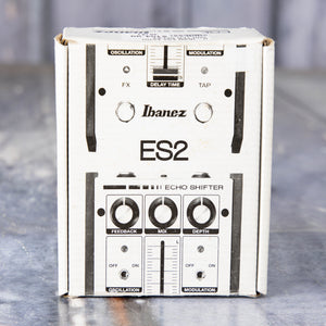 Used Ibanez ES2 Echo Shifter Delay Effects Pedal, box