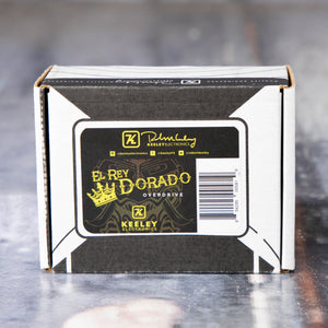 Used Keeley El Ray Dorado Overdrive Effects Pedal, box