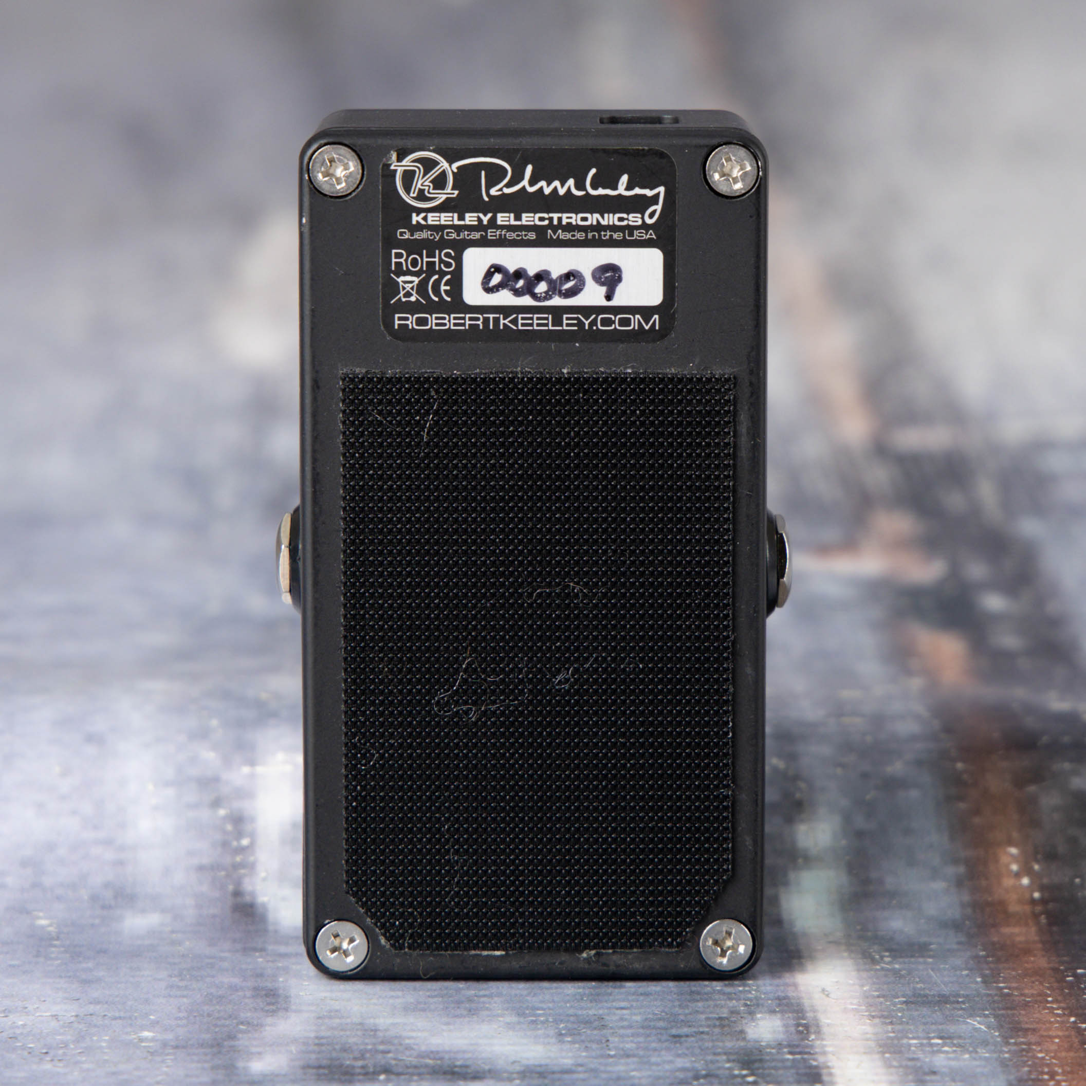 Used Keeley Germanium Amplifier Effects Pedal, back